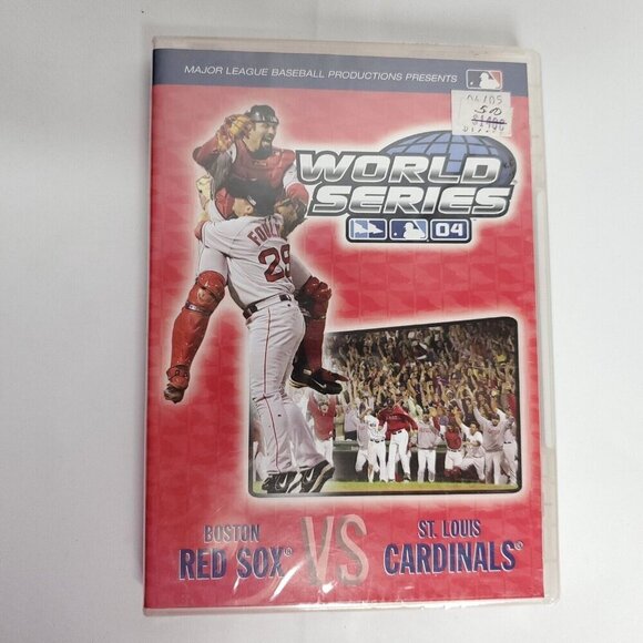 2004 MLB Boston Red Sox World Series Champion T Shirt Ball Cap DVD Dad Gift Set - Picture 6 of 16